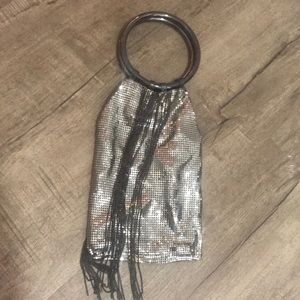 Whiting & Davis Disco Fringe Bag